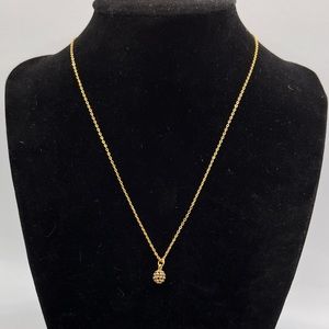 Melania Clara / By Alexa Rae gold ball necklace